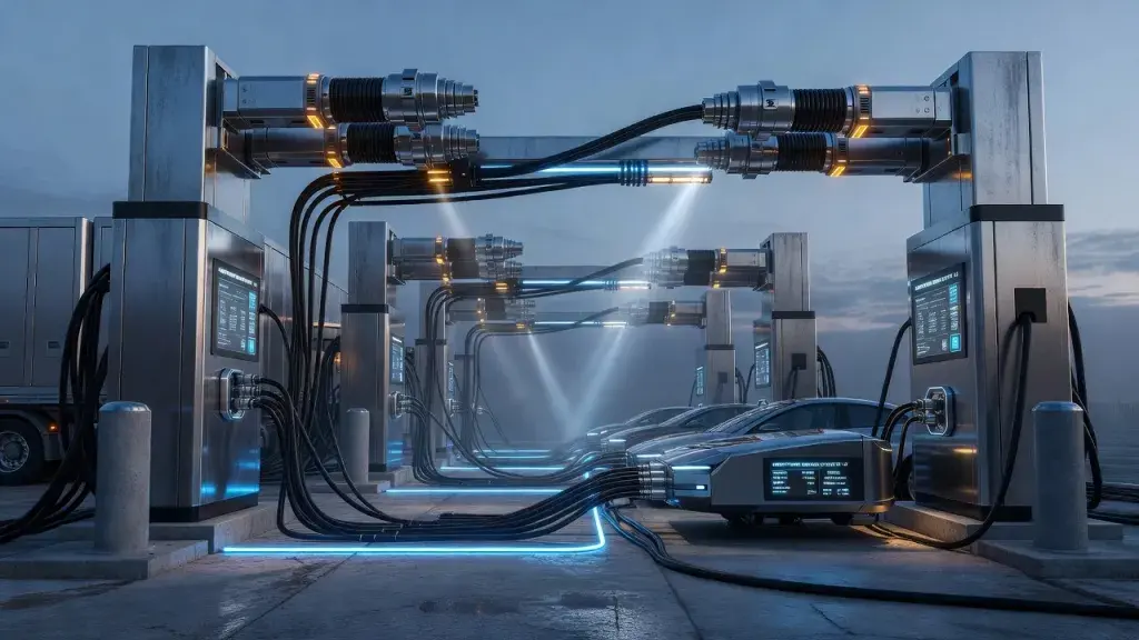Kempower's New Charger Bridges Cars and Heavy Trucks on One Site