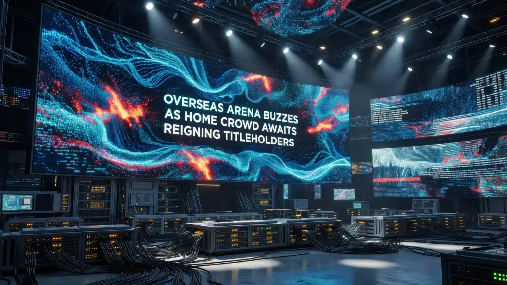 Overseas Arena Buzzes as Home Crowd Awaits Reigning Titleholders