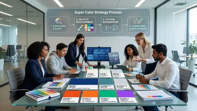 How to Build a Super Color Strategy: Brand Color Strategy, Superlative Palette Choices, and Color System Guidelines